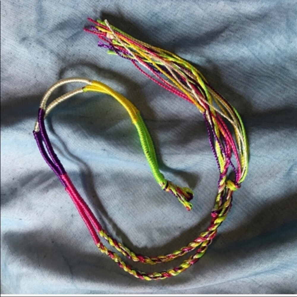 TWO FRIENDSHIP BRACELETS
